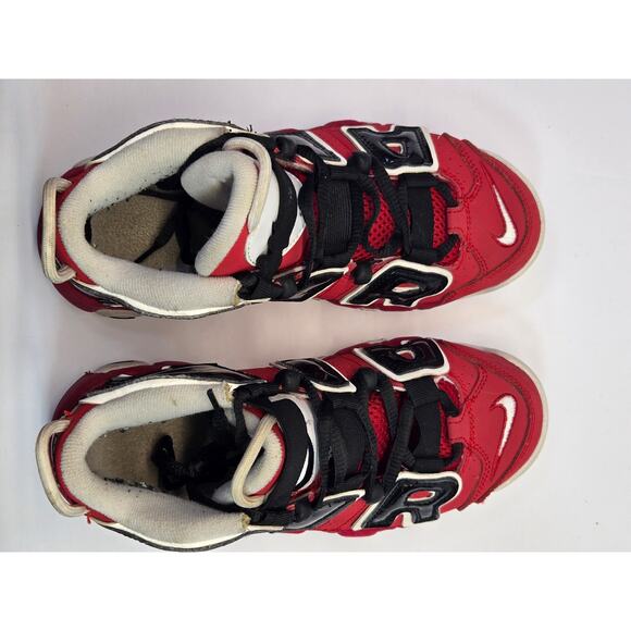 Nike Air More Uptempo GS Bulls Hoops Pack  Varsity Red 2016 Size  415082 600 - Picture 6 of 8